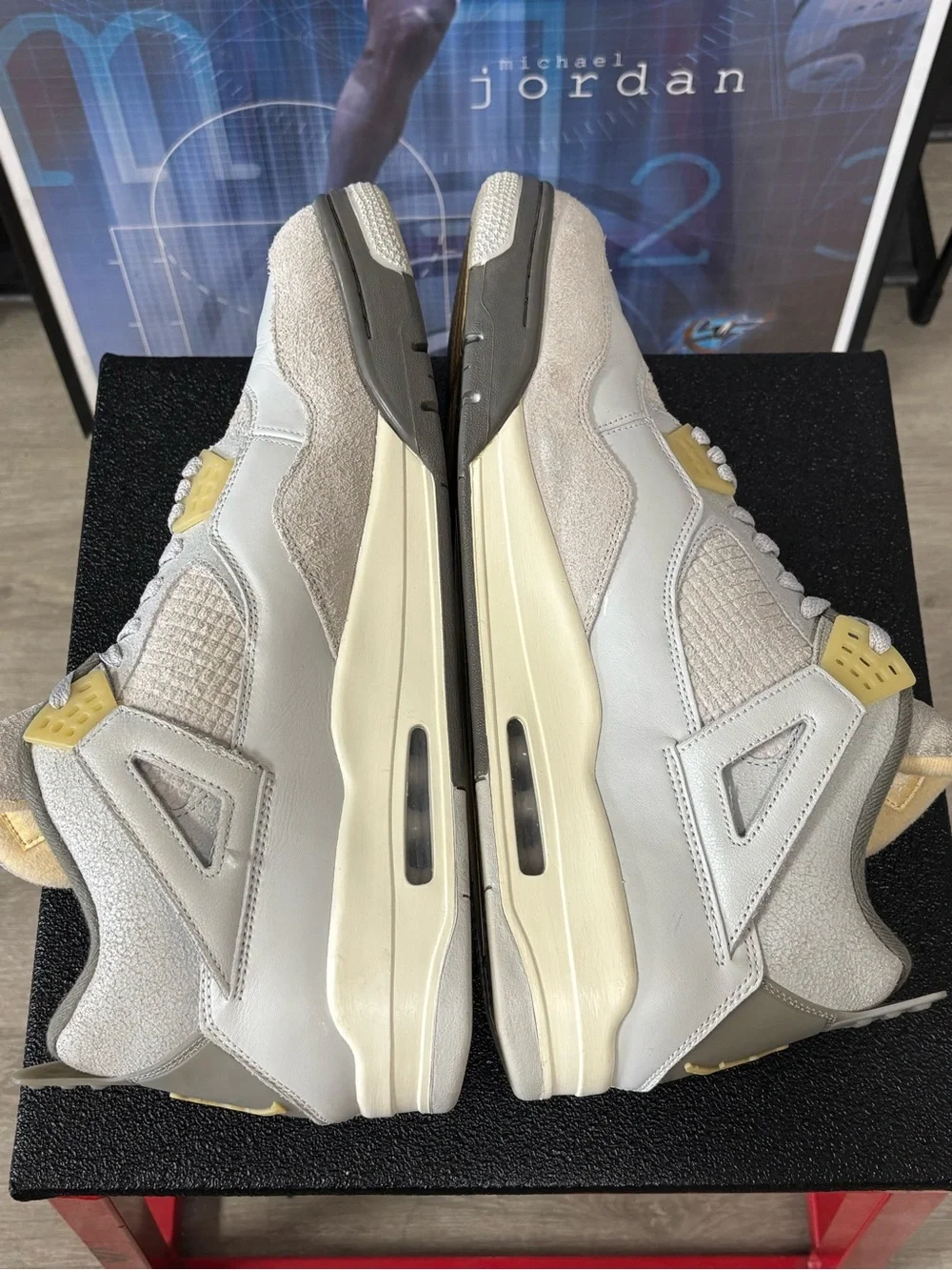 Size 16- Nike Air Jordan 4 Retro SE Craft Shoes Sneakers Photon Dust DV3742-021